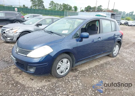 2008 Nissan Versa 1.8S from USA, damaged, VIN 3N1BC13E98L446341